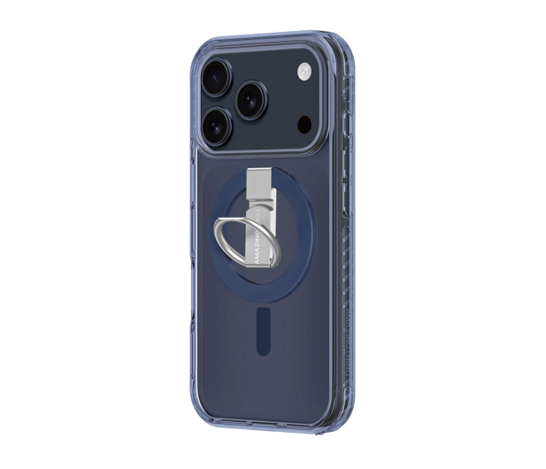 AmazingThing Titan Pro Grip Ring Set iPhone 17 Pro MagSafe niebieskie - 1483815 - zdjęcie 2